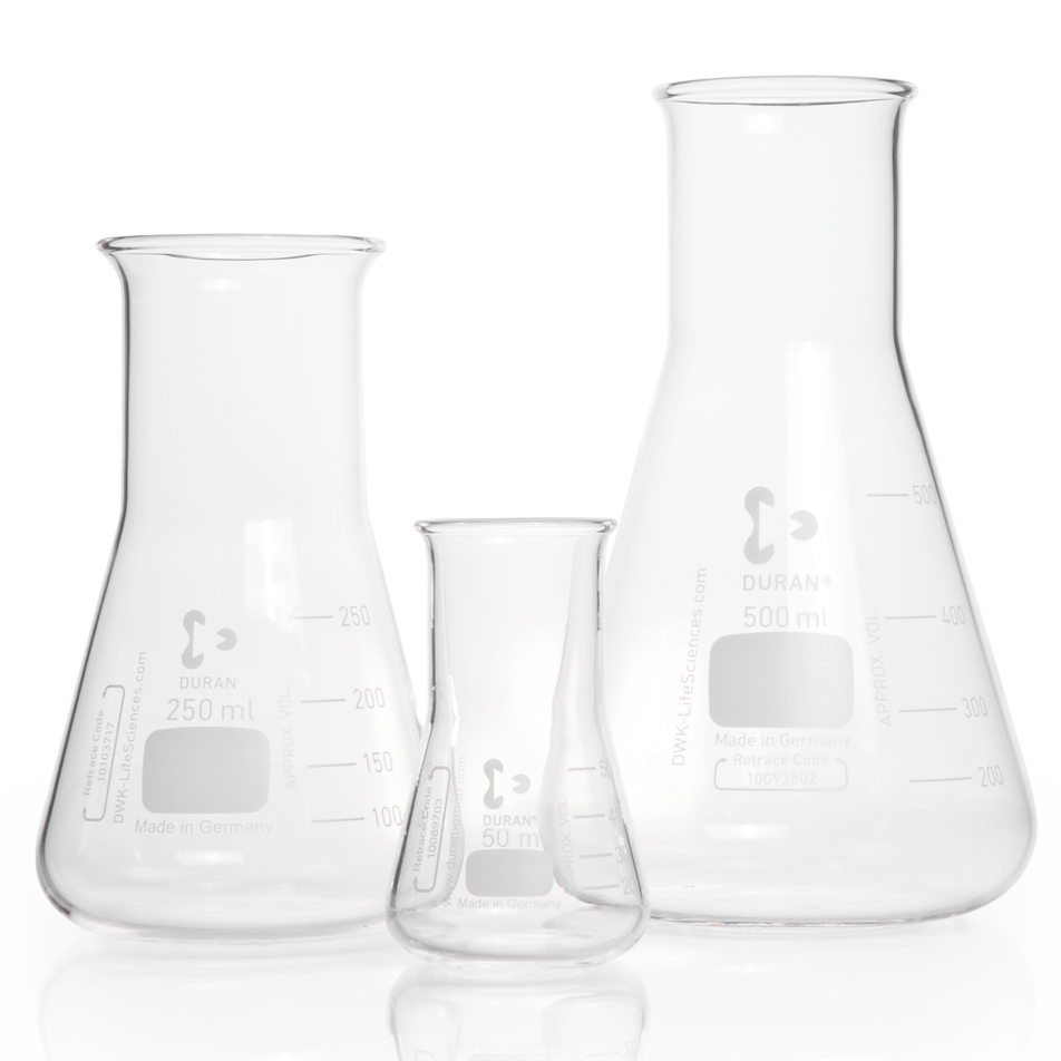 ABML 11792182 Erlenmeyerkolf glas (wijdhals) - 100ml