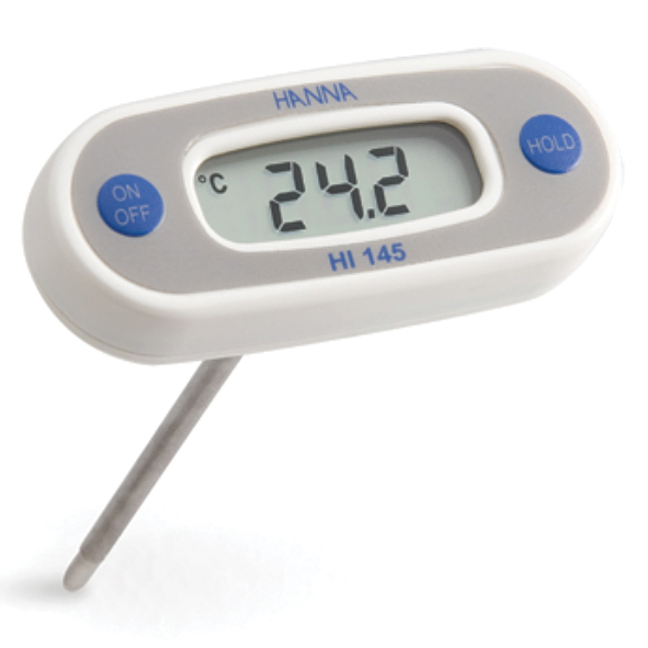 CONT 64-L0035/E1 Reserve thermometer voor 64-L0035/E. -Max. temperatuur: 220° C -Resolutie: 0,1° C - Nauwkeurigheid: ± 0,3° C