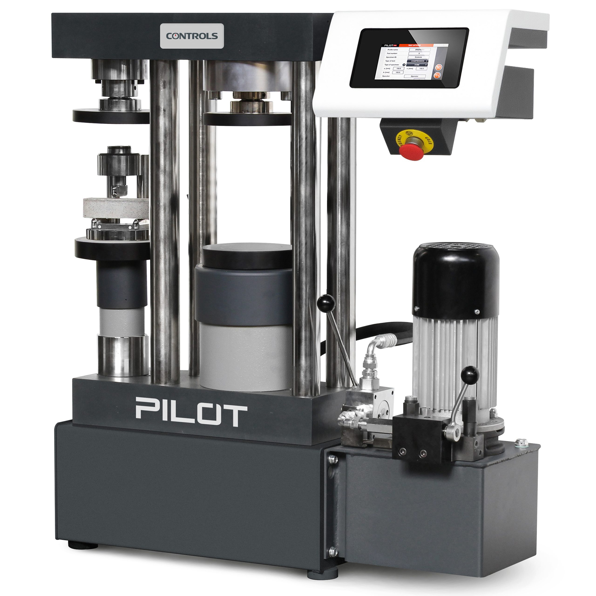 CONT 65-L28P12 Compression-flexural cement tester PILOT PRO 300/15 kN (65-L28P12)