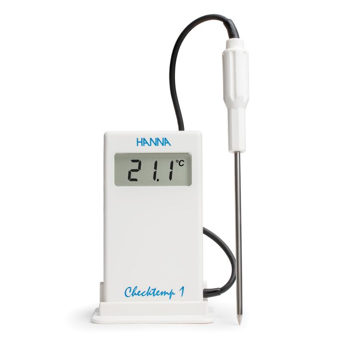 HANN HI98509 Digital thermometer Checktemp 1 with stainless steel probe on 1m silicone cable