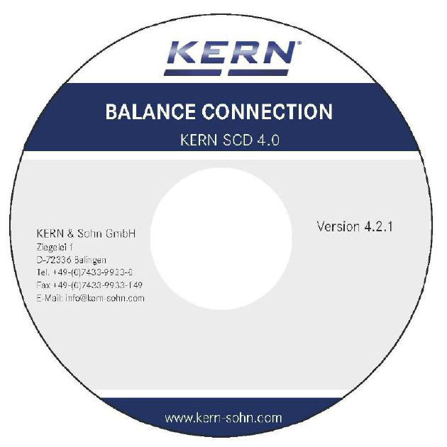 K SCD-4.0 PRO Software BalanceConnection Kern SCD-4.0 PRO, 1 licentie
