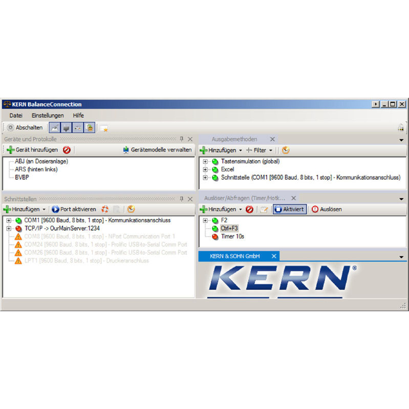 K SCD-4.0 PRO-DL Software BalanceConnection Kern SCD-4.0 PRO, download link for 1 license