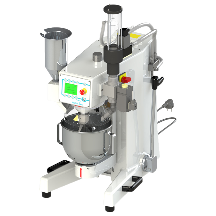 ABMB 10206 Mortar mixers, automatic program control, sand feeder and water dosing system 5 ltr TESTING