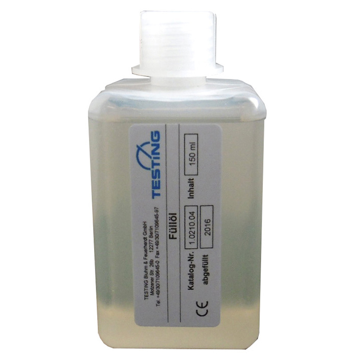 ABMB 1021004 Vulolie 150 ml voor blaine apparaat (Dyckerhoff)